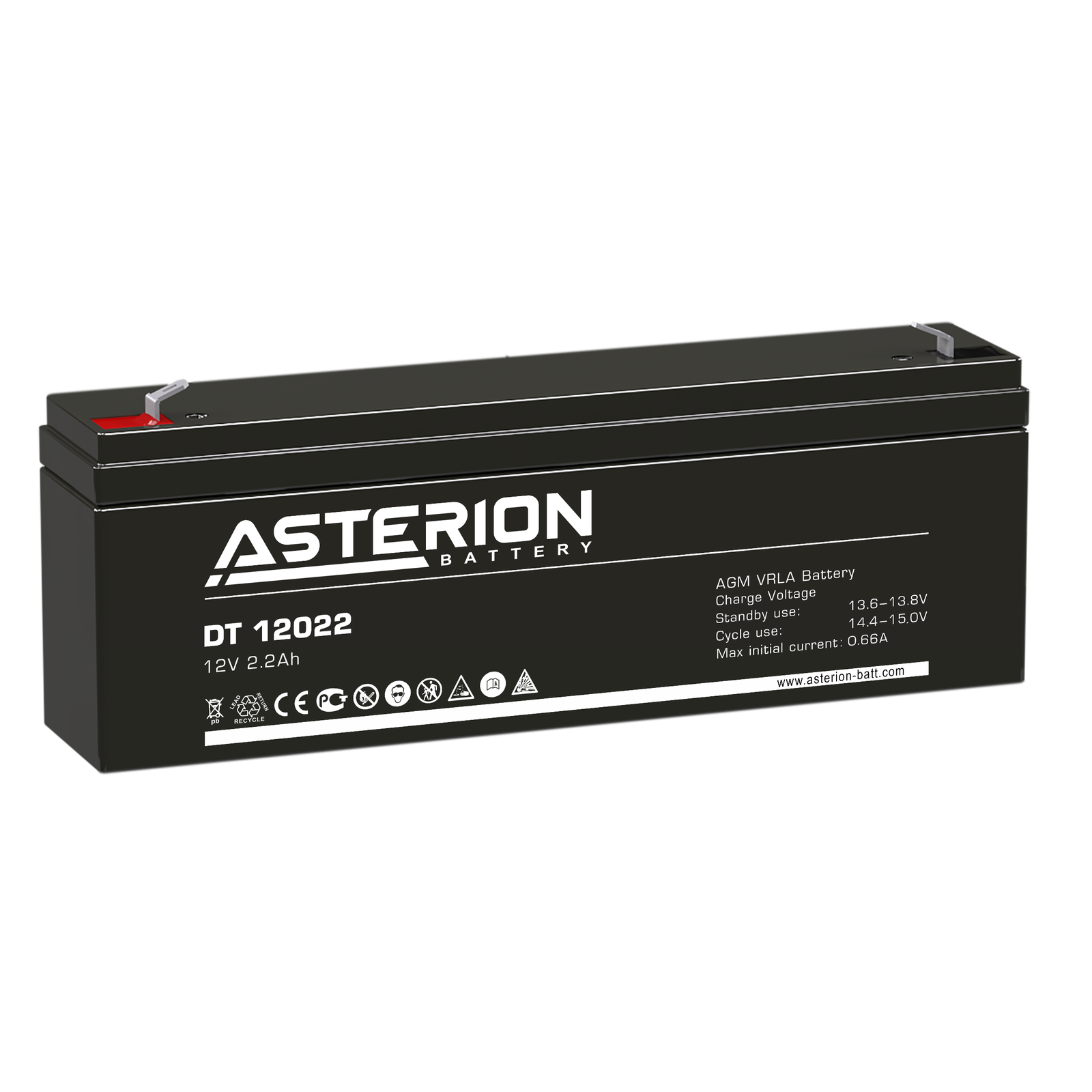 asterion akü, ups aküsü, kgk aküsü, kesintisiz güç kaynağı akü, yangın sistemleri akü, akü, 12v akü, 2.2ah akü