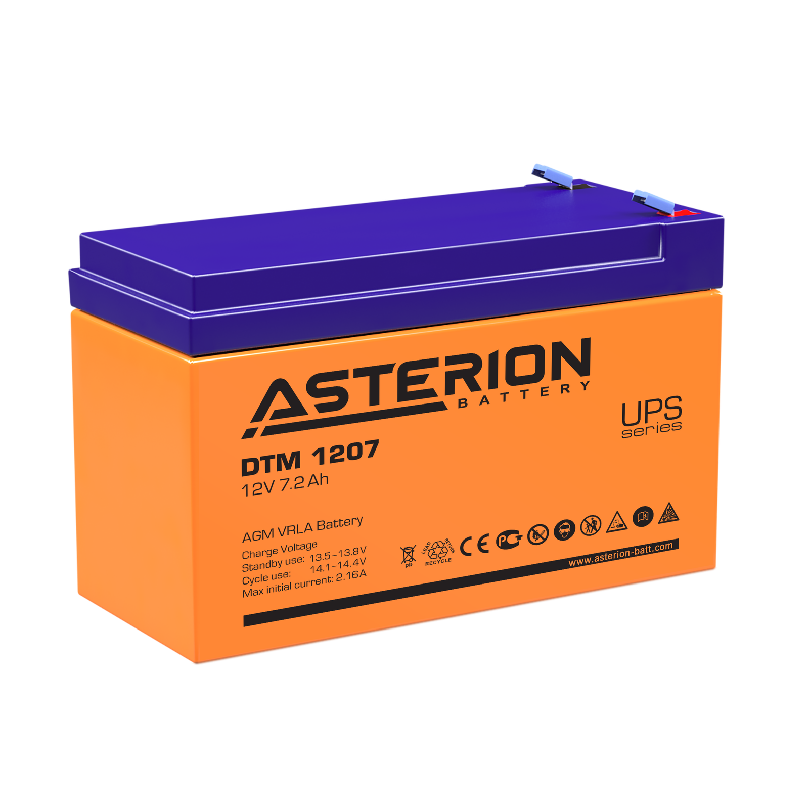 asterion akü, ups aküsü, kgk aküsü, kesintisiz güç kaynağı akü, yangın sistemleri akü, akü, 12v akü, 7.2ah akü